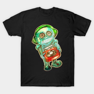 D.J Robot T-Shirt